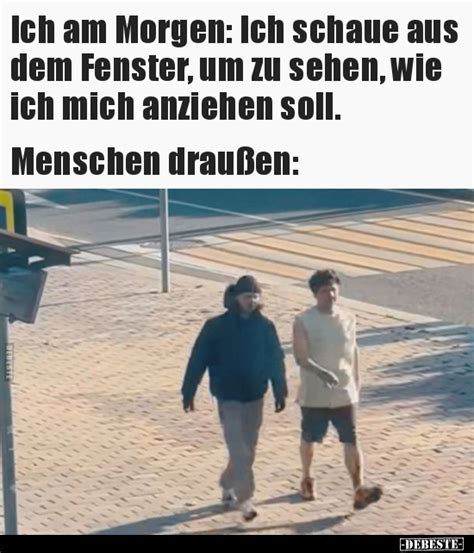 Ich Am Morgen Ich Schaue Aus Dem Fenster Um Zu Sehen Wie Ich Mich