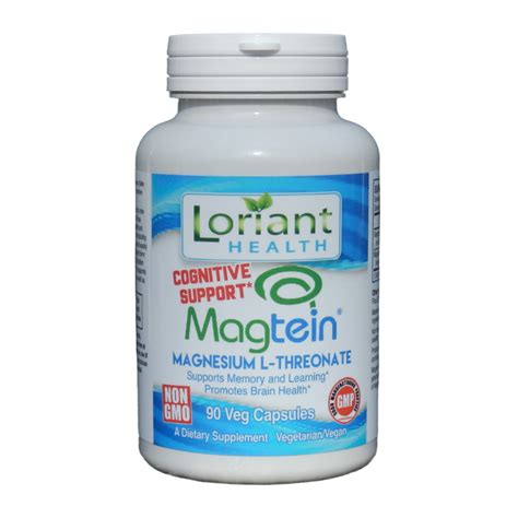 Magtein - Magnesium L-Threonate 90 Capsules - Loriant Health