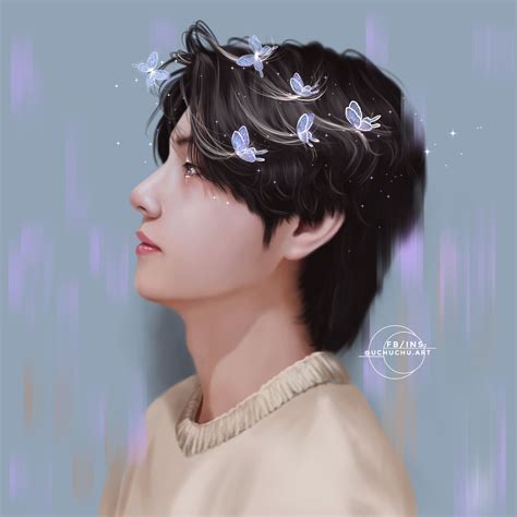 Uchuchu Art On X Taehyung Fanart Kpop Fanart Taehyung