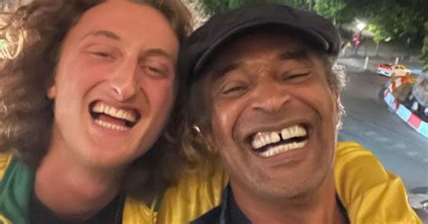 Yannick Noah Son Fils Joalukas Partage D Incroyables Moments De Leurs