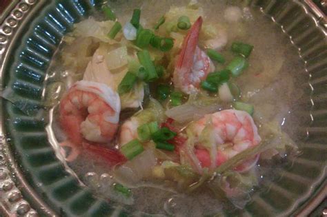 South Beach Thai Shrimp Soup With Lime And Cilantro Recipe