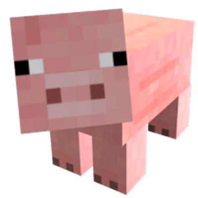 Minecraft Cerdo Mirandote Png Transparente Stickpng The Best Porn Website