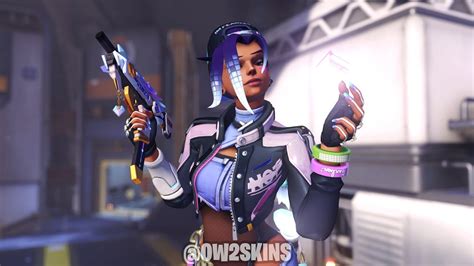 Sombra Le Sserafim X Overwatch Legendary Shop Skin Youtube