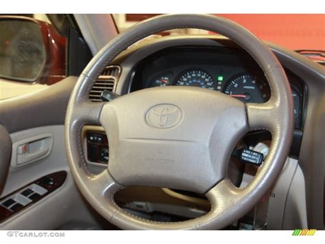 2000 Toyota Land Cruiser Steering Wheel