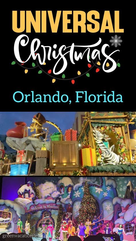 Universal Orlando Christmas 2022 Guide in 2023 | Orlando christmas ...