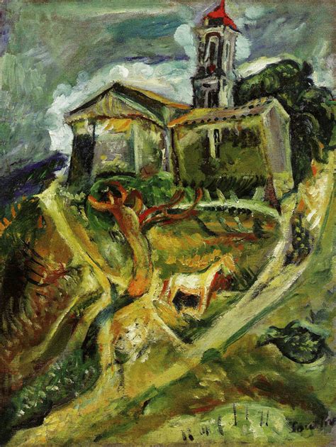 Paysage Du Sud Soutine Huile Sur Toile X Cm Flickr