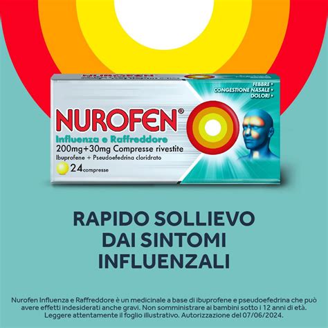 Nurofen Influenza E Raffreddore Compresse Pz Redcare