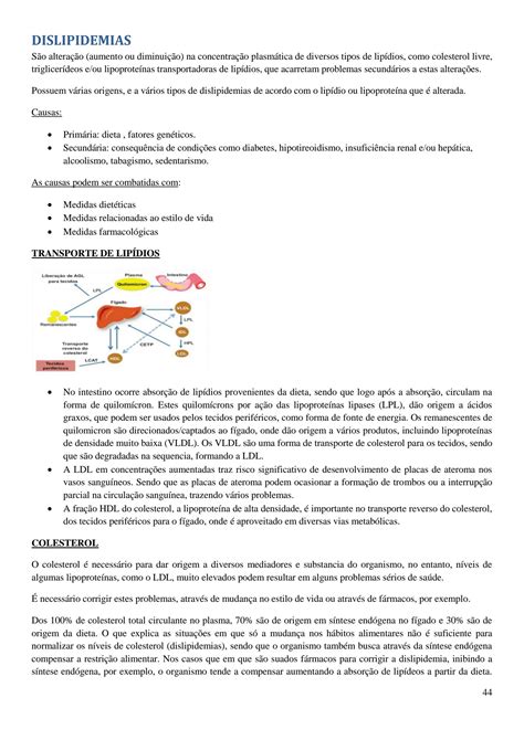 Solution Farmacologia I F Rmacos Usados No Tratamento De Dislipidemias