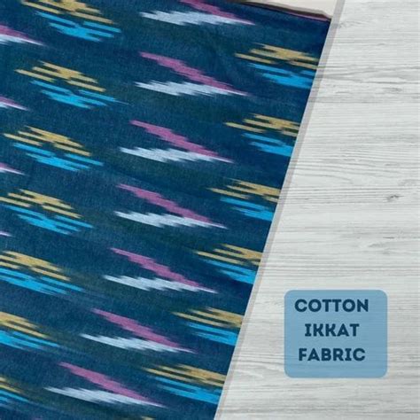 Ikkat Cotton Fabrics Multicolour At Rs Meter In Delhi Id