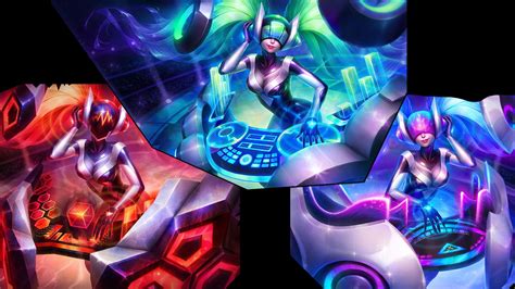 Dj Sona Collage League Of Legends Sona League Of Legends Dj Sona