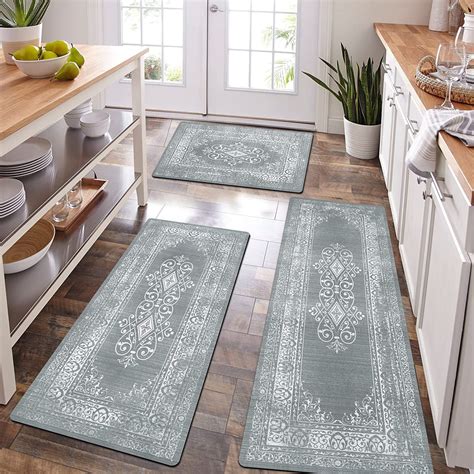 Findosom Non Slip Farmhouse Boho Kitchen Rugs Set 20 X32 20 X48