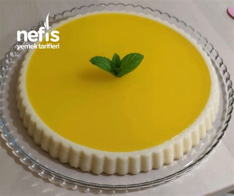 Tart Kalıbında Limonlu İrmik Tatlısı Nefis Yemek Tarifleri