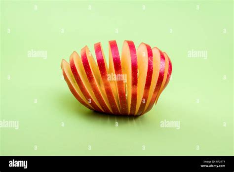 Apple Slices Circles Hi Res Stock Photography And Images Alamy