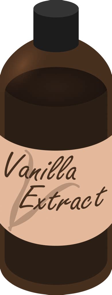 Vanilla Extract Clip Art