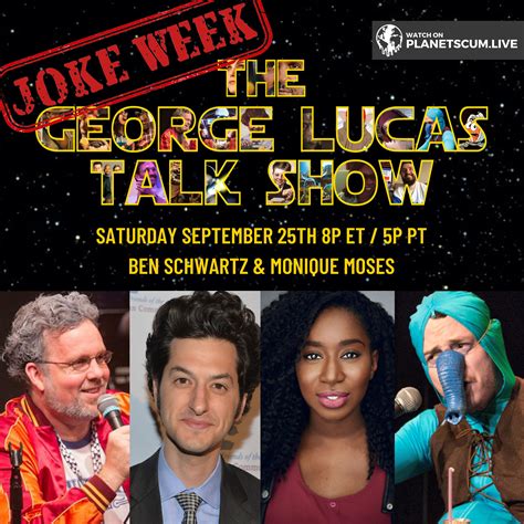 This Saturday - The George Lucas Talk Show celebrates JOKE WEEK with ...