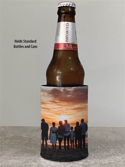 Custom Stubby Holder Photo T For Him Or Her Personalised Beer