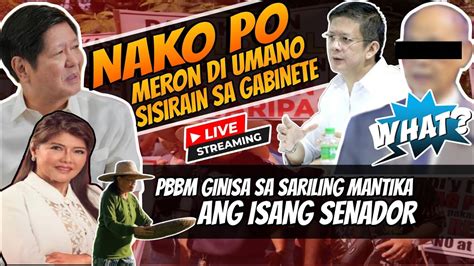 HALA PBBM USAP USAPANG MAY POSILBLE SIPAIN SA GABINETE TOTOO BA SINO