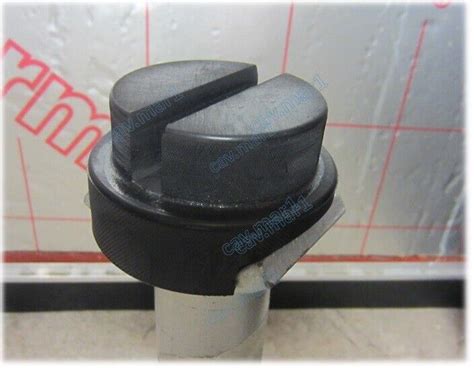 Halfords Axle Stand Deep Slotted Rubber Pads Tonne Jack Pads Sgs Js