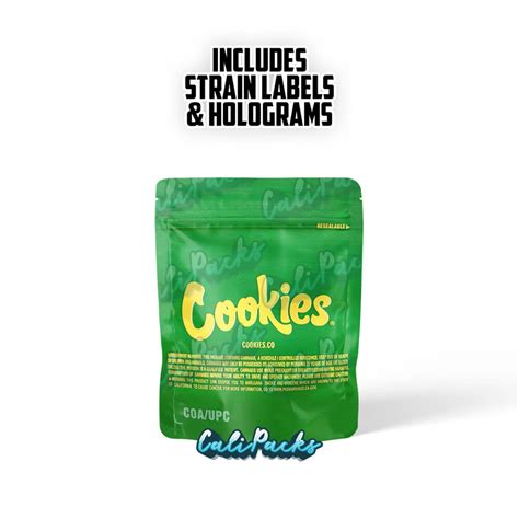 Cookies Crybaby G Bag With Hologram And Strain Labels