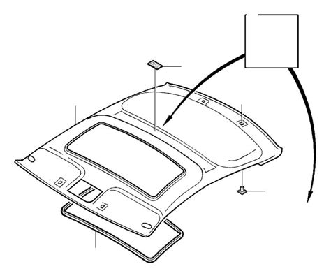 9193482 - Cover moulding - Genuine volvo Part