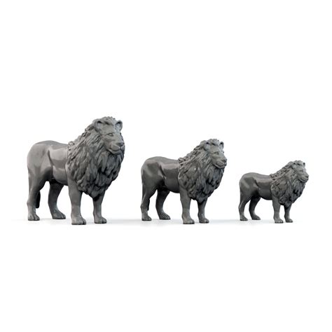 Lion Model, Miniature Lion, Lion Model Houses, Railway Model, Wargame ...