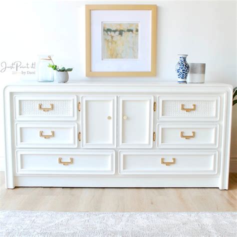 Creamy Off White With Caning Dressersideboard Dressers And Wardrobes