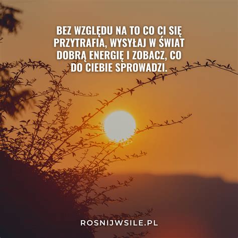 Bez Wzgl Du Na To Co Ci Si Przytrafia Wysy Aj W Wiat Dobr Energi