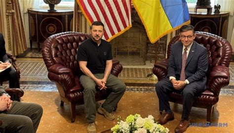 Zelensky Meets With U S Senate Delegation House Speaker