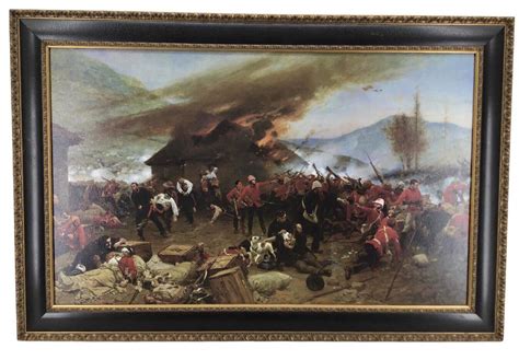 Bid Now Neville The Defense Of Rorkes Drift Print Invalid Date Mst