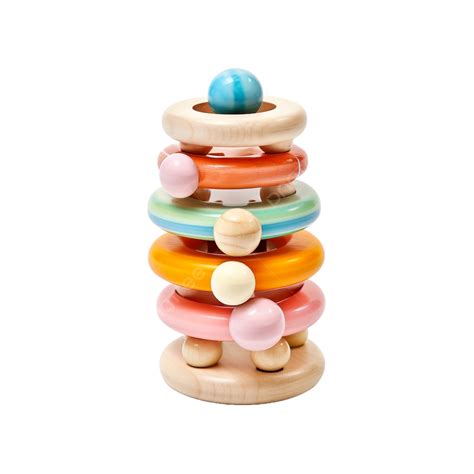 Stacking Rings Toy Rings Toy Colorful Png Transparent Image And