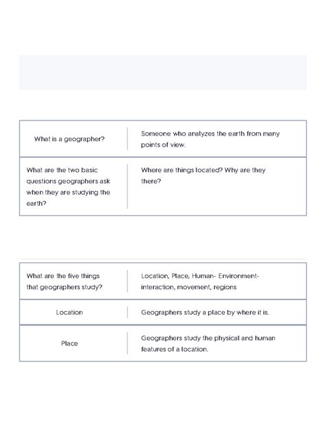 World Geography Unit 11 Lesson 03