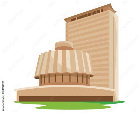 Maharashtra Vidhan Bhavan Maharashtra State Assembly Building Isolated