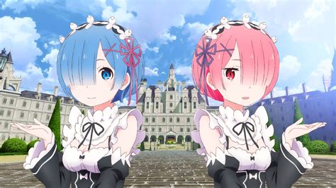 Rezero Ram And Rem Wallpaper By Nishizumi77 On Deviantart