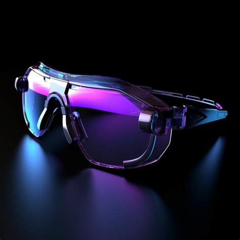 Premium Photo Pink And Blue Sunglasses