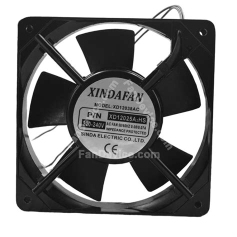 Xindafan Xd A Hs Ac V A Wires Axial Cooling Fan