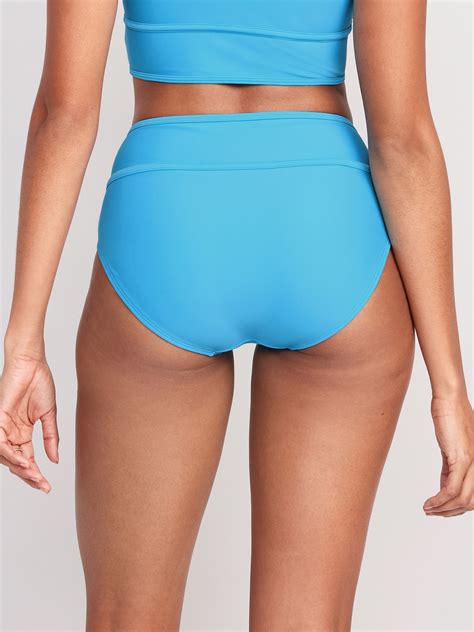 High Waisted Bikini Swim Bottoms Old Navy