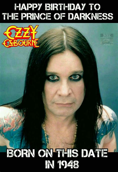 Ozzy osbourne happy birthday | Birthday Ideas