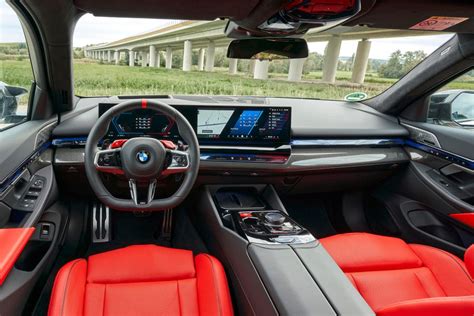 View Interior Photos of the 2025 BMW M5 Touring