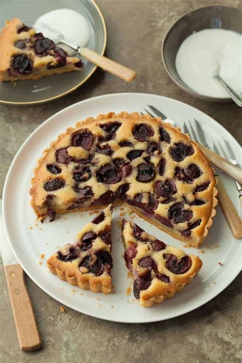 Cherry Almond Tart Gourmande In The Kitchen Recipe Frangipane