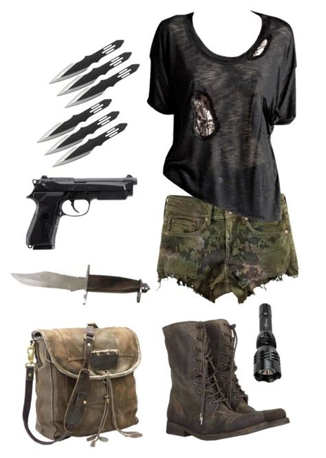 Another Zombie Apocalypse Outfit By Be Robinson Liked On Polyvore