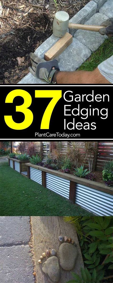 Flower garden edging ideas – Artofit