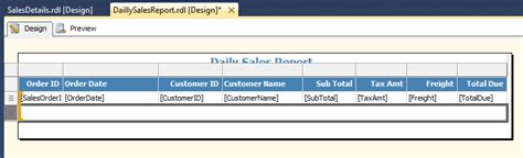 Sub Report In SSRS IT Developer Zone