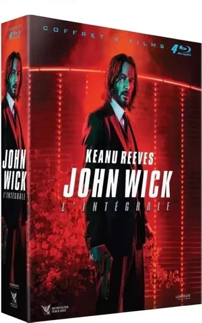 Coffret Bluray John Wick L Int Grale Des Films Neuf Edition Fr