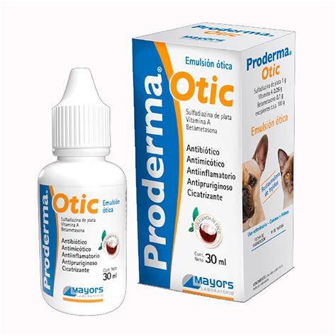 Proderma Otic Emulsi N Tica Para Otitis En Perros Y Gatos