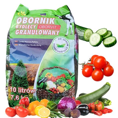 Obornik Granulowany Naw Z Bydl Cy L Naturalny Ekologiczny Organiczny