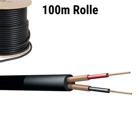 PD Connex DMX Kabel HQ 6mm Black 100m Rolle PD Connex DMX Kabel HQ 6mm