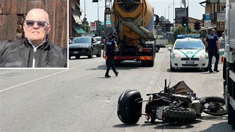 Sergio Merla Morto A Dalmine In Un Incidente In Moto Urta Un Camion