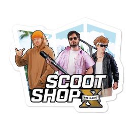 Samolepka Scootshop Cz Trio Petr Martin Maty Scootshop Cz