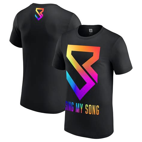 Wwe Seth Freakin Rollins Sing My Song T Shirt Black Mens