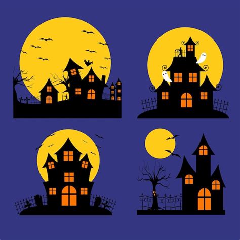 Premium Vector A Set Of Assorted Vector Illustrations For Halloween